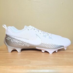 Nike Vapor Edge Speed 360 2 Football Cleats White Metallic Silver DA5455-102 13